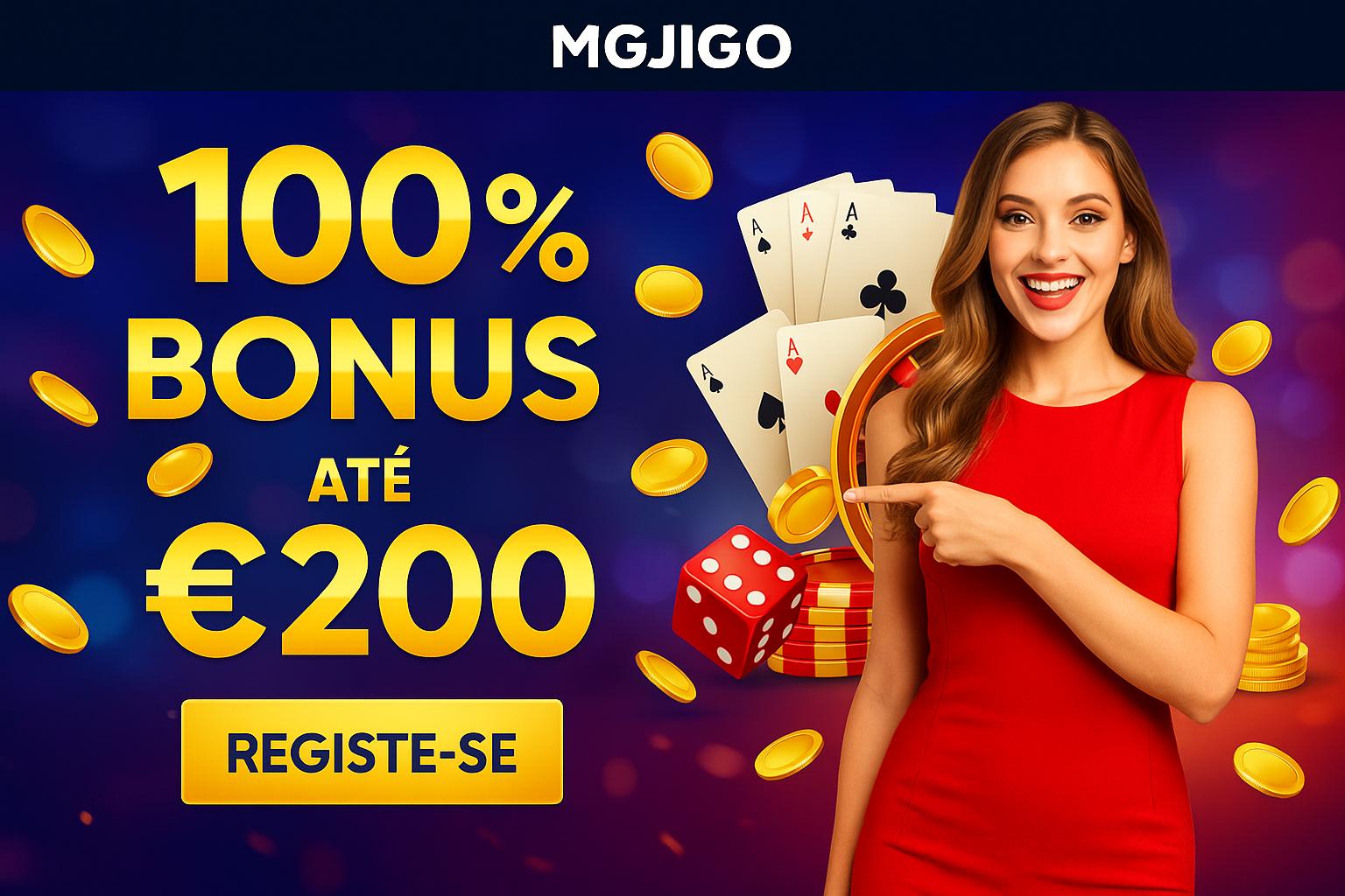 O bônus promocional MGJIGO é uma ótima maneira de começar sua aventura
