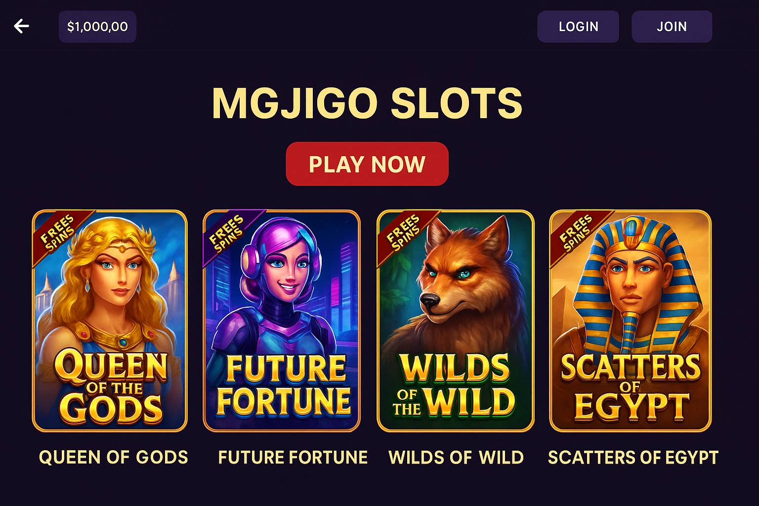 Jogos de Slot no Casino Online MGJIGO